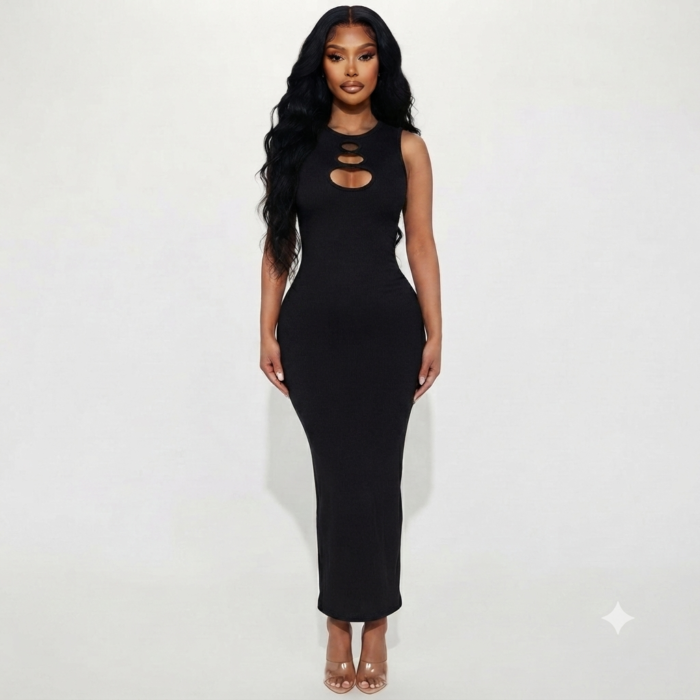 Ribbed armless Drs007